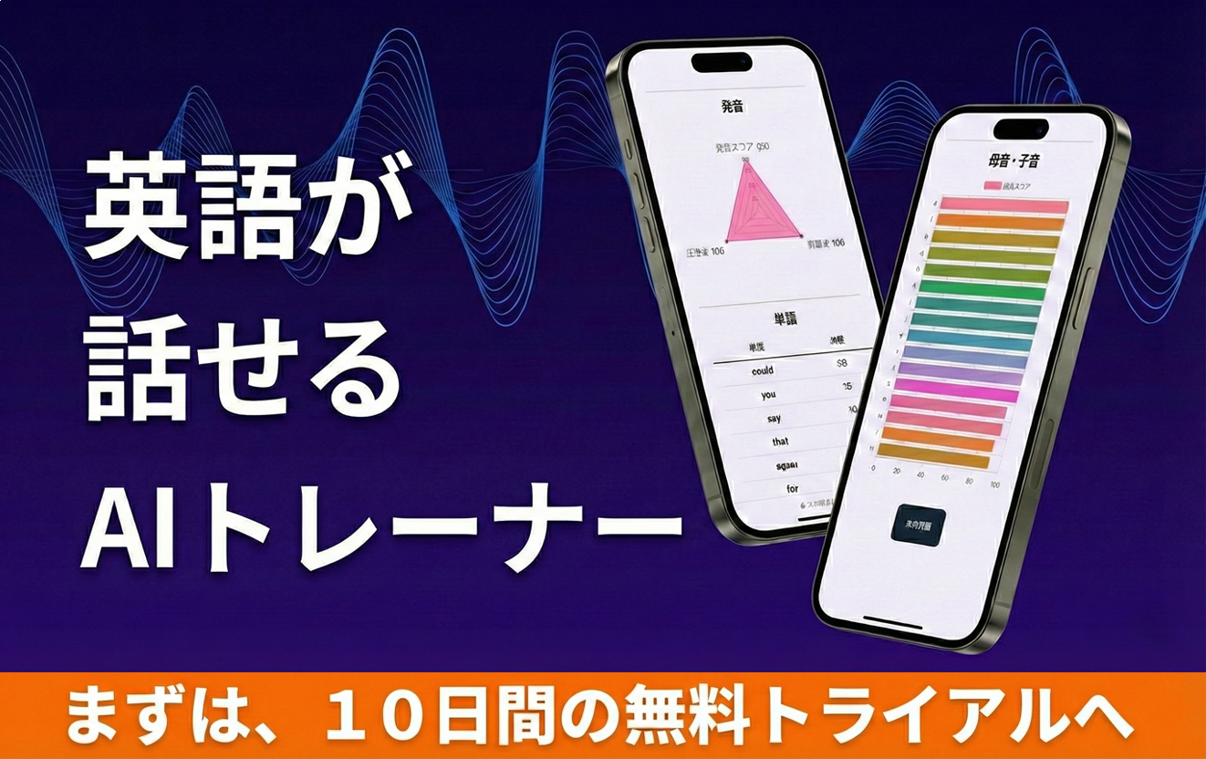 AI英会話トレーニング Talk Trainer × RYO英会話ジム